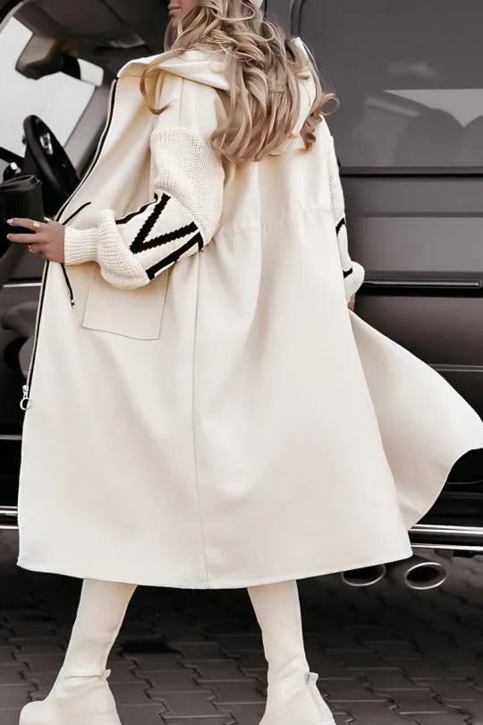 Hooded Patchwork Jacket