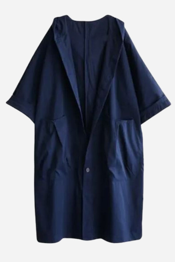 Oversized waterproof windbreaker