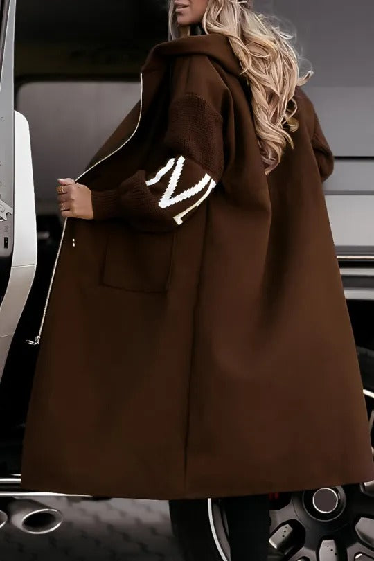 Hooded Patchwork Jacket