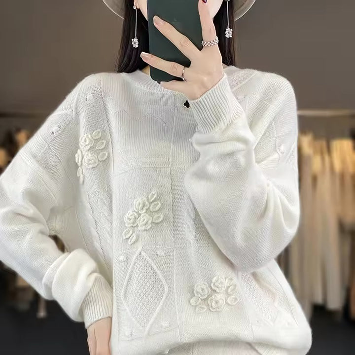 100% Pure Cashmere Sweater for Women