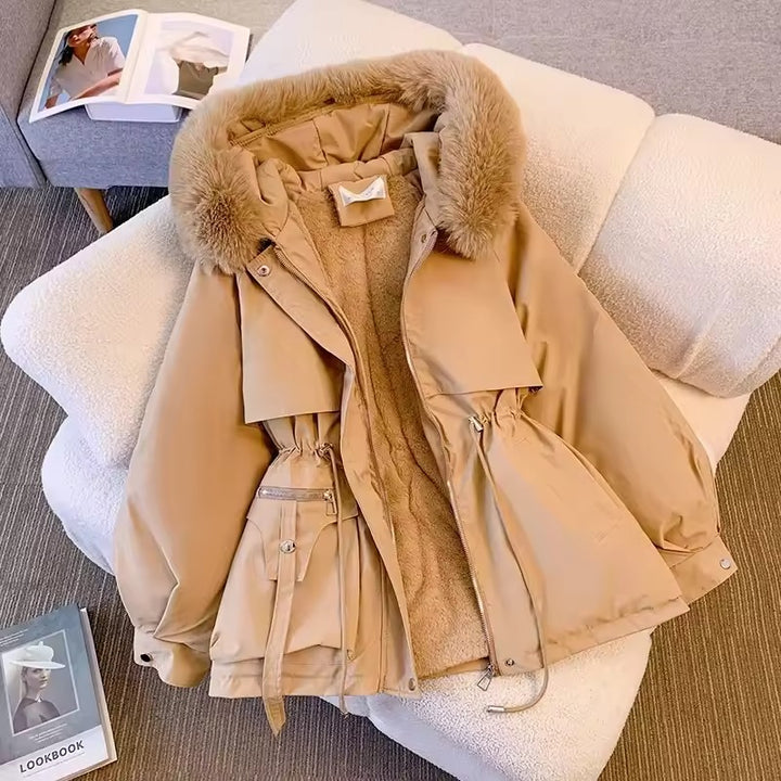 Women's wool winter coat