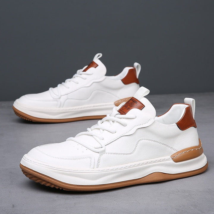 Genuine leather sneaker