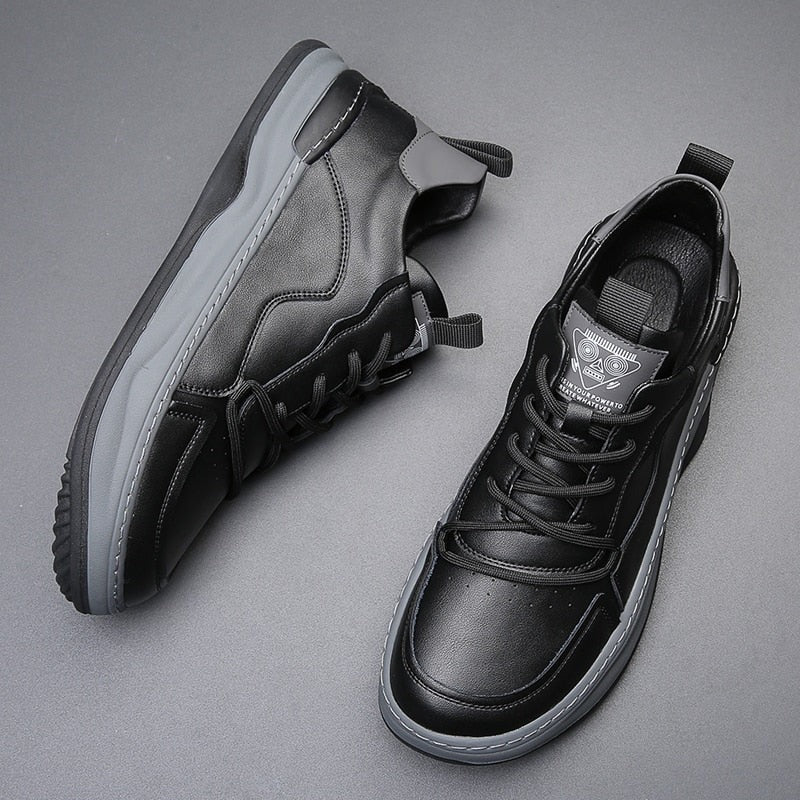 Genuine leather sneaker