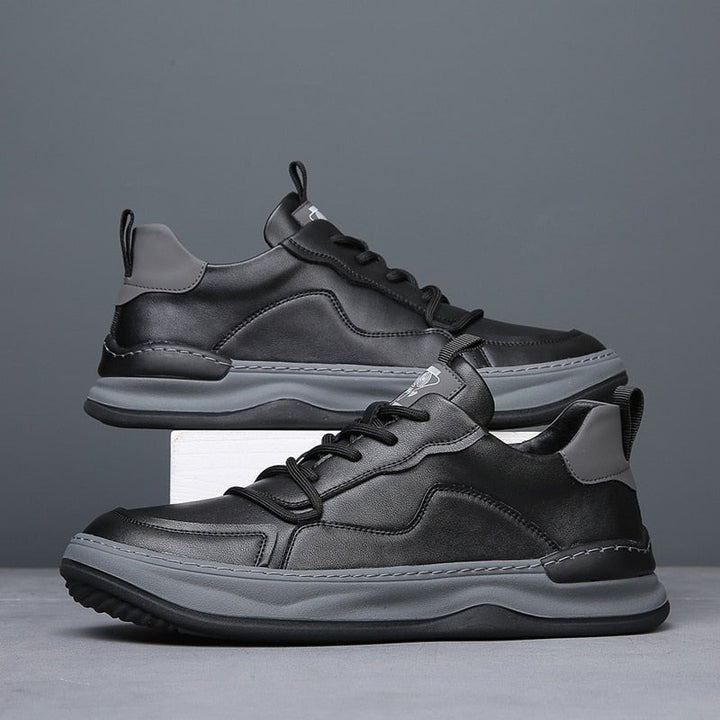 Genuine leather sneaker
