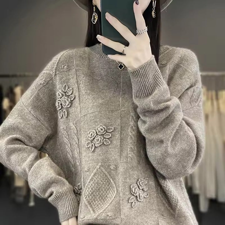 100% Pure Cashmere Sweater for Women