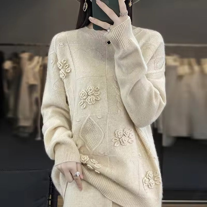 100% Pure Cashmere Sweater for Women