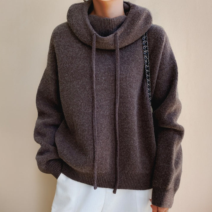 Merino Wool Turtleneck Sweater