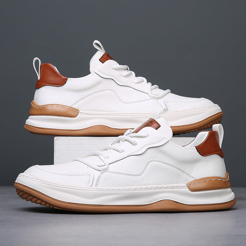 Genuine leather sneaker